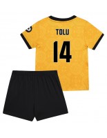 Wolves Tolu Arokodare #14 Kotipaita Lasten 2025-26 Lyhythihainen (+ shortsit)